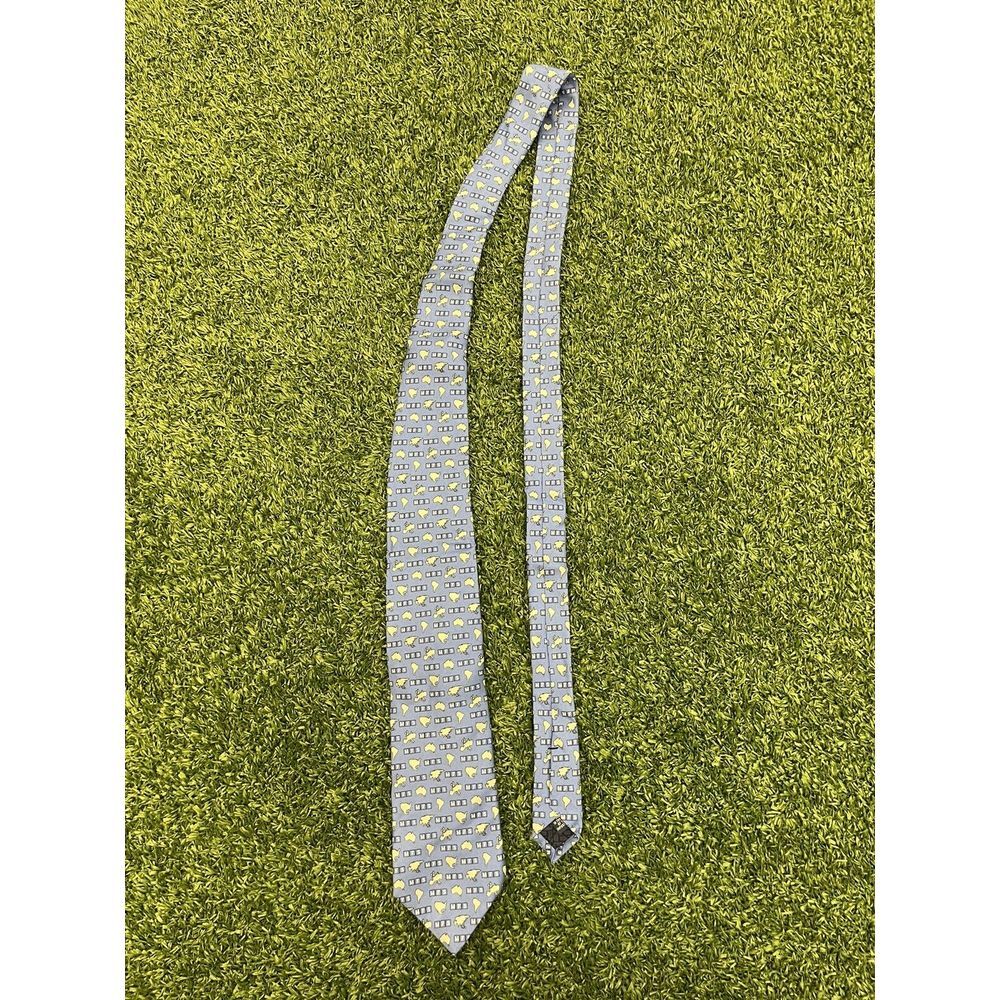 Vineyard Vines Blue MFS INVESTMENT MANAGEMENT USA SILK Tie HMA1420 Necktie Men